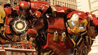 Hulk Vs Hulkbuster - Dövüş Sahnesi - Avengers Age Of Ultron 2015