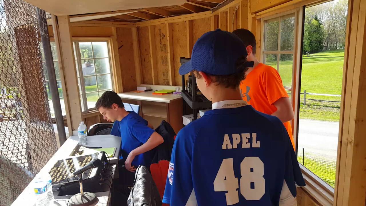 Press box tour YouTube