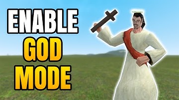 GMod How To Enable God Mode | Get Infinite Health In Garry