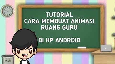 Cara membuat animasi berbicara di hp android || Kine master tutorial.