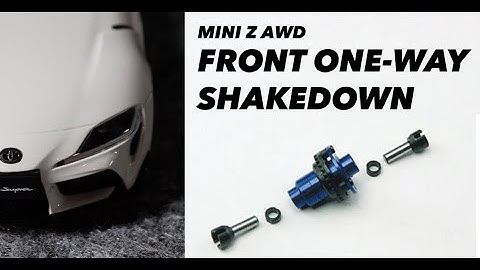 MINI Z AWD - FRONT ONE WAY DIFF - SHAKEDOWN