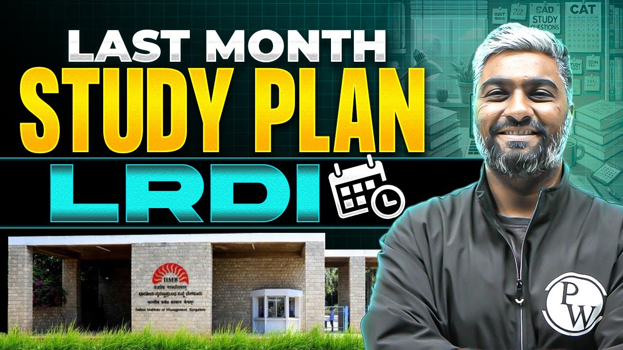 CAT LRDI 2024 Study Plan That ACTUALLY Works! - YouTube
