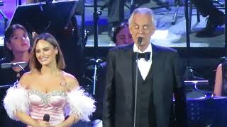 Andrea Bocelli con Pia Toscano - Vivo per Lei (Festival Viña del Mar - Chile 2024)