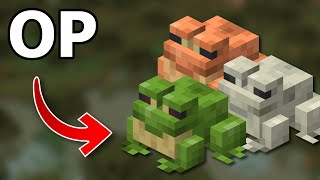 Frogs are OP in Minecraft 1.19