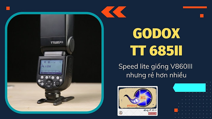 Đánh giá đèn flash godox tt685n