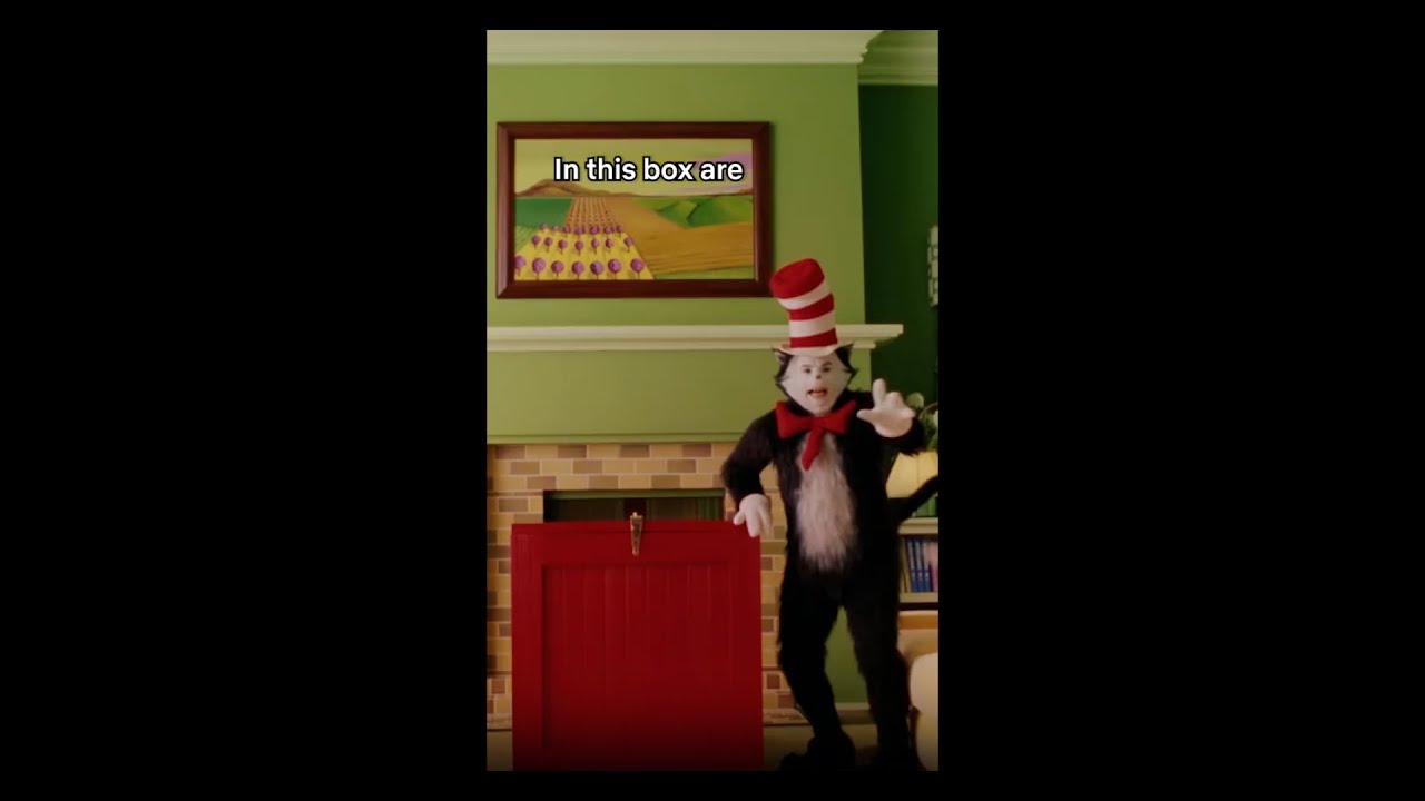 Chaos comes in pairs 🤪🤪 Dr. Seuss' The Cat in the Hat is now playing on Netflix!