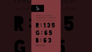 Brandy - WHAT IS YOUR FAVORITE COLOR? - (SHORTS)