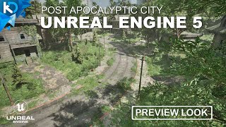 Post Apocalyptic City - (Work in Progress) Unreal Engine 5 - 1/5/2023