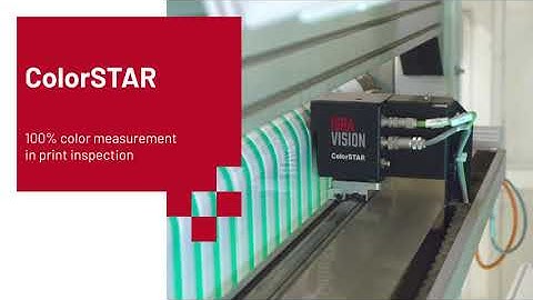 100% color measurement in print inspection