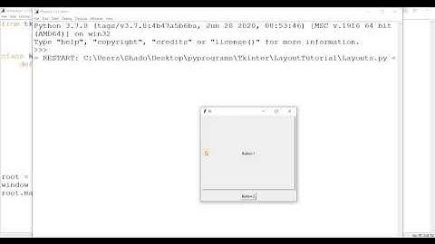 Tkinter Layout Tutorial - Using Layout Managers for your widgets