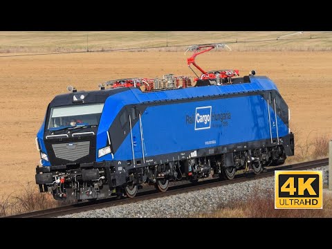 CRRC Bison 181.002 ÖBB – Rail Cargo Hungaria. Test track VUZ Velim