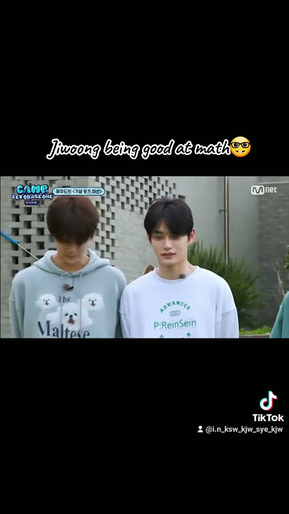 'Jiwoong being good at math'   #kimjiwoong #jiwoong #fyp