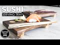 How to Make A Sushi Serving Tray with Really Cool Chop Sticks // Easy DIY Woodworking Project