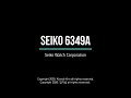 [1080p60] Seiko 6349A Movement Disassembling and Assembling