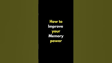 Improve memory power ⚡⚡ #shorts #power