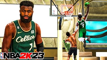 *NEW* Jaylen Brown Build In NBA 2K23! GET UNLIMITED CONTACT DUNKS… BEST BUILD IN THE GAME!