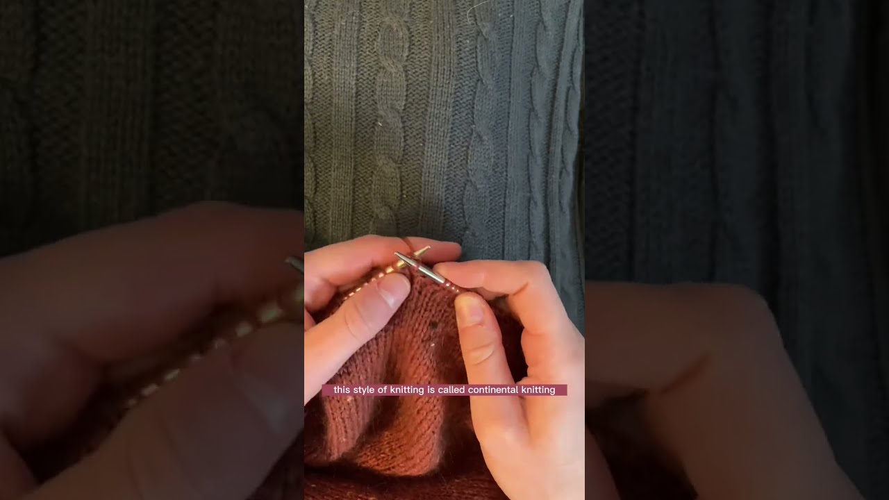 3 Different Styles Of Knitting This Isn T Even Close To All Them Slowfashion Yarn