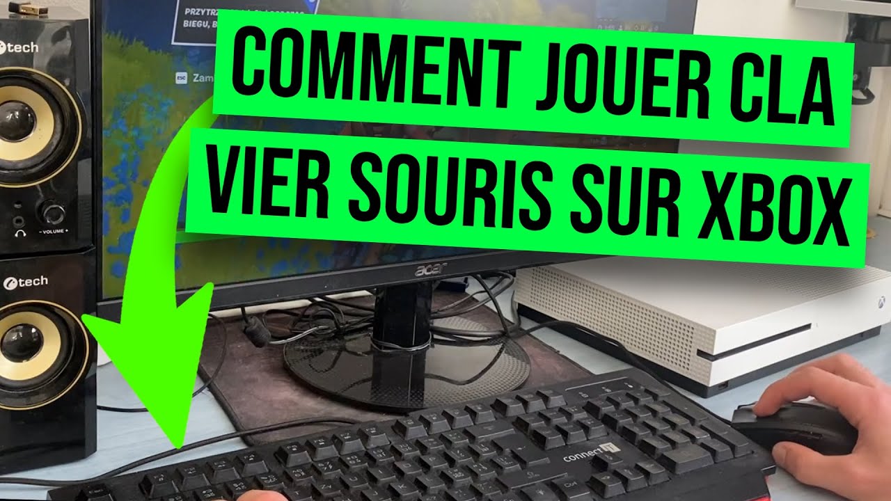 COMMENT JOUER CLAVIER SOURIS SUR XBOX ONE / XBOX SERIES S/X - YouTube