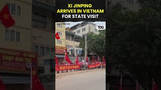 #xijinping |China’s Xi Jinping Arrives in Vietnam to Mark 75 Years of Ties #china #vietnam #trending