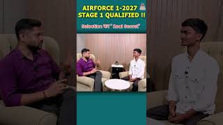 Airforce 1 2027 Result Out | Airforce Selected Student Interview |Airforce XY Qualified Student 2026