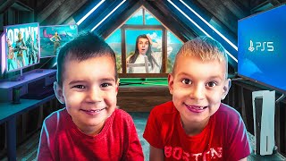 Napravili Smo Tajnu Sobu Na Tavanu