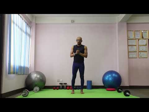 Normal Squating : Shoulder Width Apart Stance