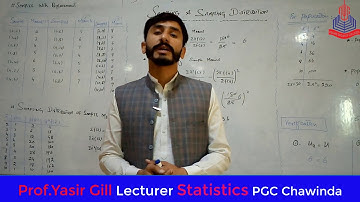 Statistics ICS Part II Chapter#11(Sampling & Sampling Distribution)Lecture#2