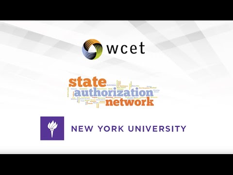 WCET State Authorization Network Webinar: Tracking Students