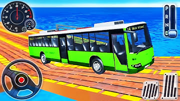 Impossible Bus Stunt Driving 2020 - Mega Ramp Racing Driving Simulator - Android GamePlay #2