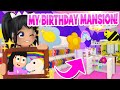 She *SURPRISED ME* With a BIRTHDAY MANSION 😍 ADOPT ME (roblox) Glitch Tour