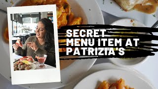 SECRET menu item at Patrizia's | one of NY's MOST FAMOUS Italian Restaurants! | Playing with food!