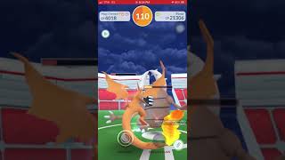 Pokemon Go - Tier 3 Pinsir Raid solo w/ lv 37