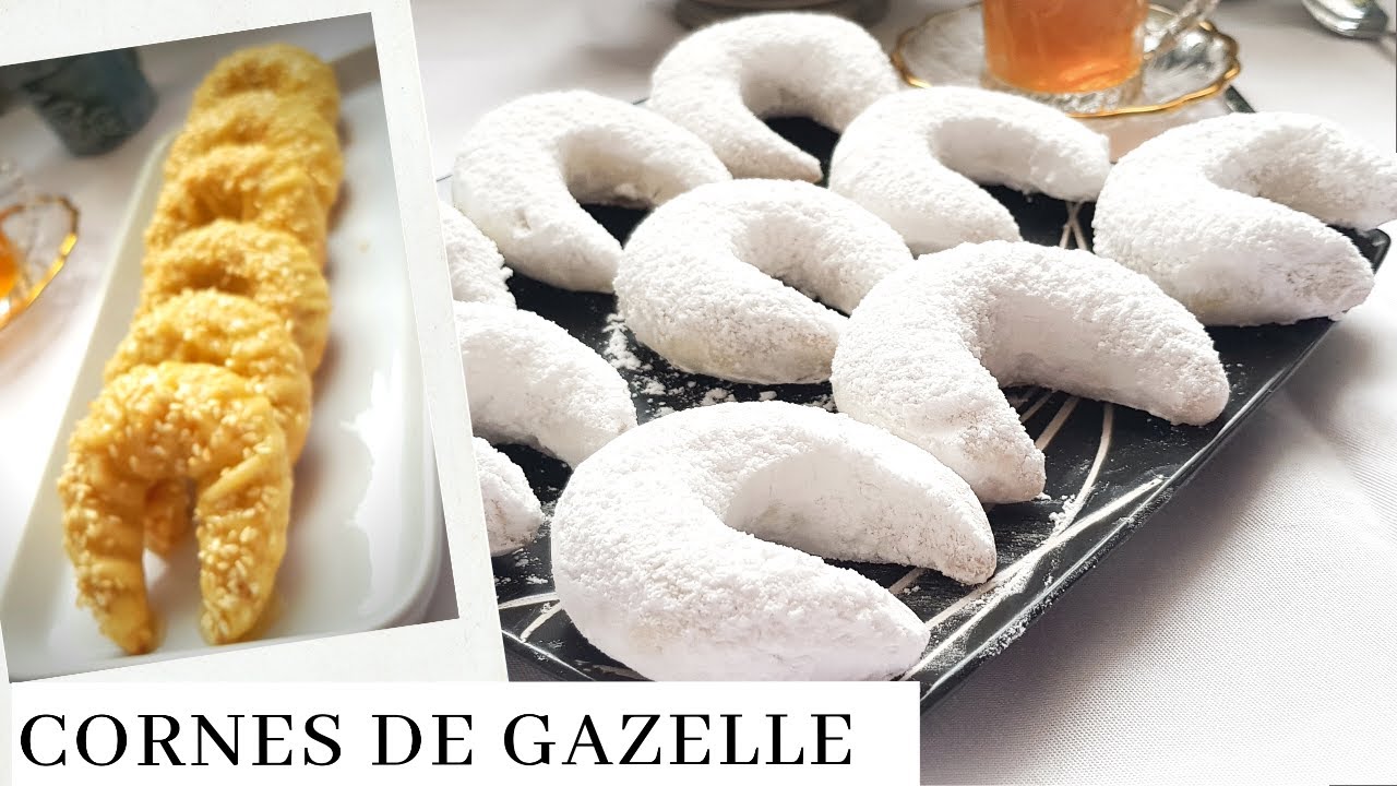 LES CORNES DE GAZELLE AUX AMANDES (Tcharak Mssakar et Tcharak Nakache ...