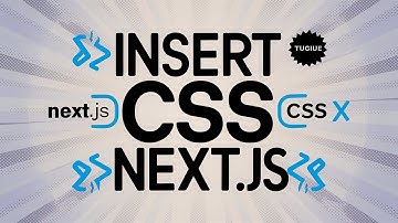 Insert CSS Files in a Next.js |  TypeScript Project | @CodeWithNaf
