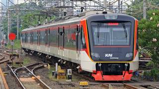 [4K] Stasiun Duri: Kompilasi Kereta JR 205, CLI-125, EA203 | KRL Commuter Line (4/7)