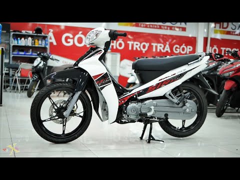 Yamaha Sirius 110 RC 2020 - Trắng Đỏ Đen - Walkaround - YouTube