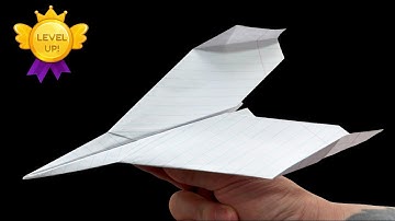 How to Make a Paper Airplane That Flies Over 1000 Feet – Notebook Paper Hack