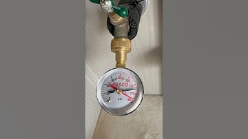 Customers Water Pressure Is 130psi!
