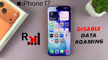 How To Turn OFF Data Roaming On iPhone 17 / 17 Pro