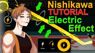 The Spike. Volleyball 3x3. Nishikawa. TUTORIAL Electric Effect Spike. Best S Rank screenshot 1