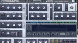 SKRILLEX BASS IN MASSIVE (TUTORIAL)