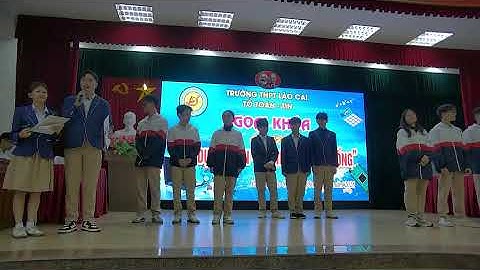 Ngoại khóa "Ứng dụng Toán - Tin trong cuộc sống. Trường THPT Lào Cai