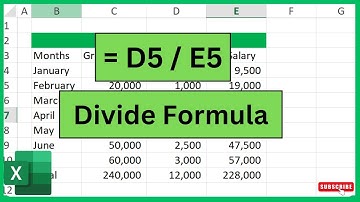 Divide Formula in Excel || Divide Formula || How to Divide in Excel || Urdu / Hindi