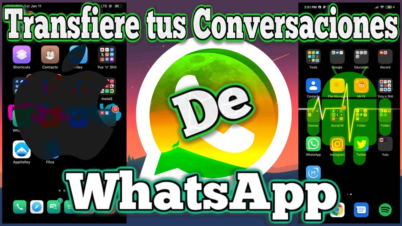 Pasar Whatsapp De Android A Iphone Gratis 2020