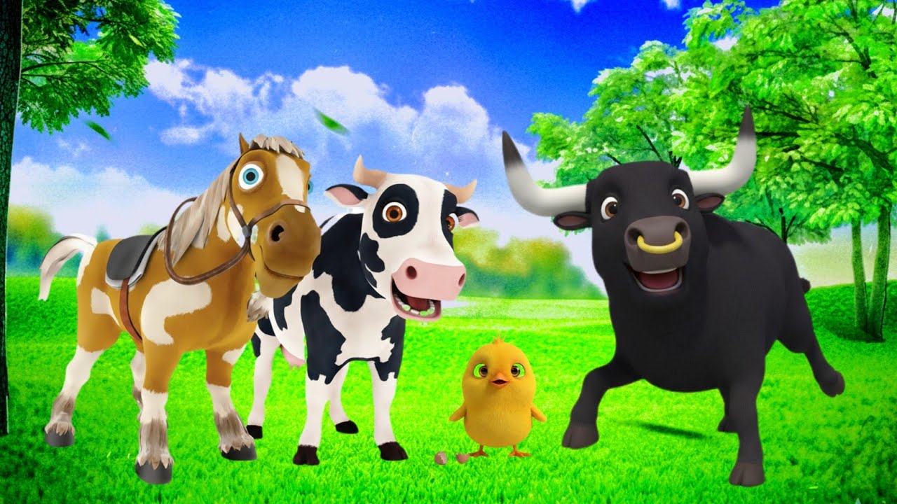 ¡Fiesta de Animales! 🐄 La Vaca y el Pollito Bailando | Animato Fiesta¡Fiesta de Animales! 