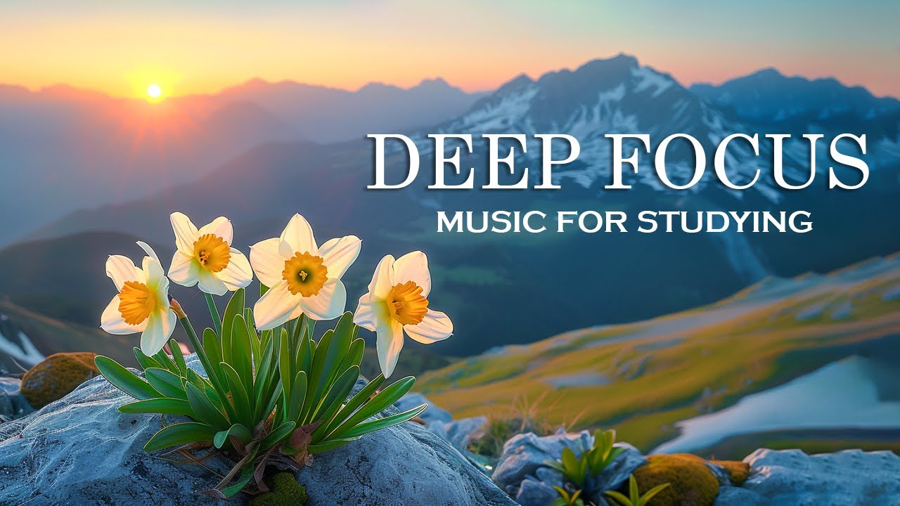 Deep Focus 24/7 | ADHD Intense Relief Music For Studying, Focus Music ...