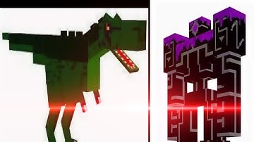 Mob battle minecraft:t rex vs robo pounder