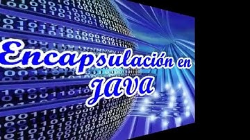 Encapsulación | java