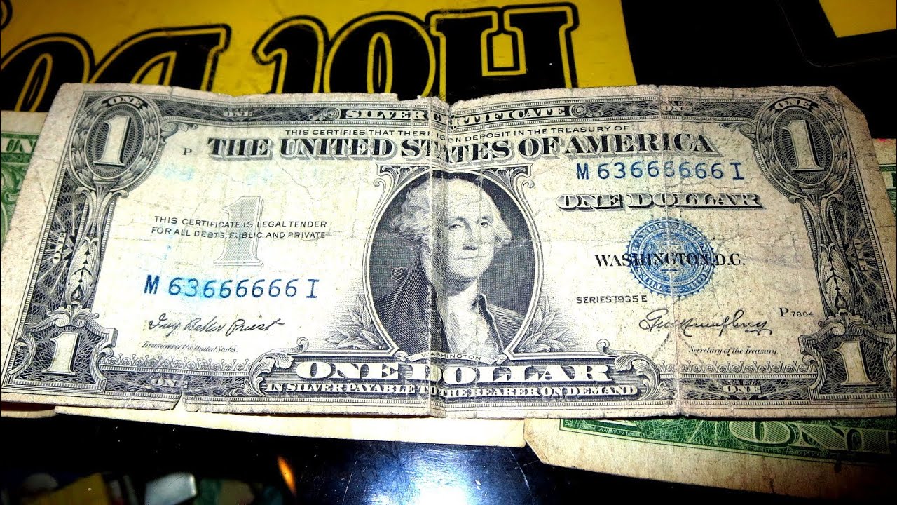 1935 Dollar Bill Missing In We Trust 1935 Dollar Bill Missing In We Trust