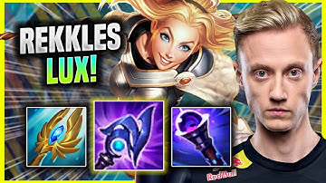 REKKLES IS INSANE WITH LUX! - KC Rekkles Plays Lux ADC vs Vayne! | Preseason 2022